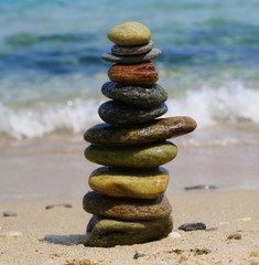 color stones balance