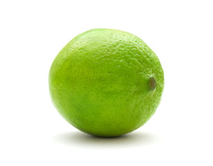 lime isolated on white background