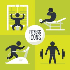 Fitness icons pack