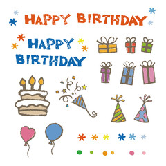 誕生日　バースデー素材