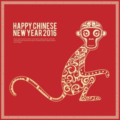 Happy chinese new year original background