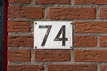 Number 74