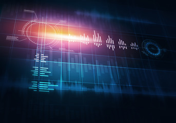 Sound equalizer background