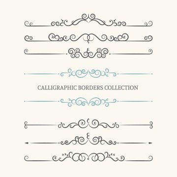 Calligraphic Bordes Collection