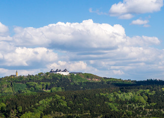 Blick auf die Augustusburg