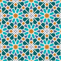 Fototapeta na wymiar Colors islamic mosaic 