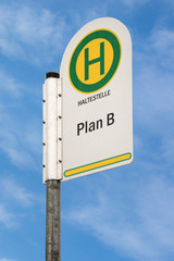 Schild 79 - Plan B