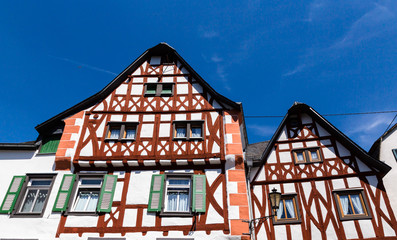 Historische Hausfassade von Ediger-Eller Mosel