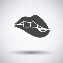 Sexy lips icon