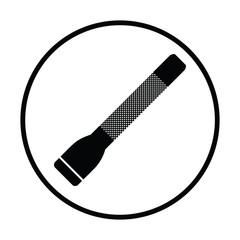 Police flashlight icon