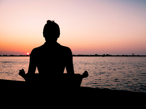 Meditation at Sunset