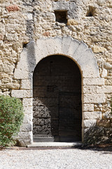 Porte château