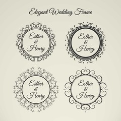 Elegant Wedding Frame