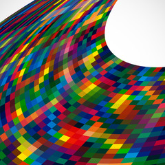 Obraz premium Multicolor abstract background with bright elements for design.