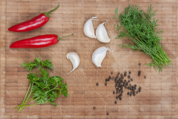 Herbs and oil © brianholm