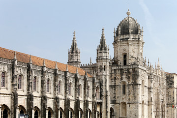 Fototapeta na wymiar Mosteiro dos Jerónimos, Lissabon