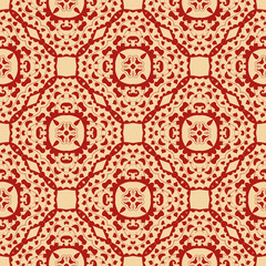 Beautiful Vintage seamless pattern. Ornament. Unusual. Indian motif. For your design.