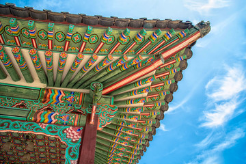 Traditional Architecture of Korean Roof Eaves