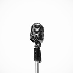 vintage microphone