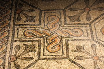 Floor mosaic Basilica di Santa Maria Assunta