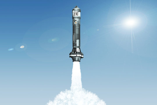 3D Nuclear Rocket Launch