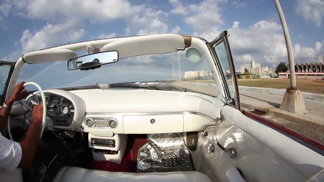 The classic cars in havana cuba