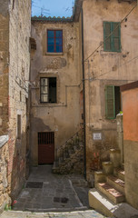 Street scene, Sorano, Tuscany - 117836033