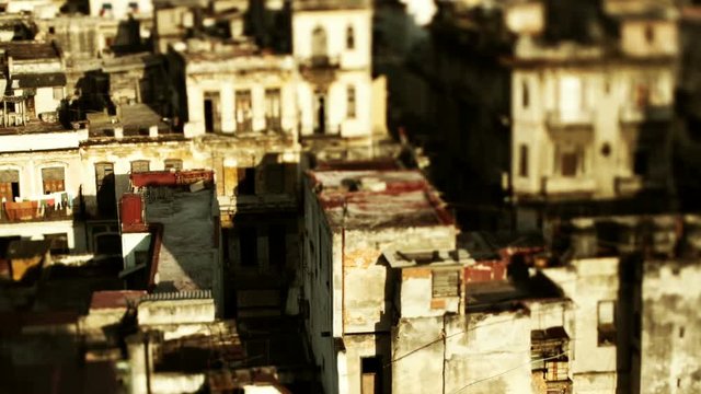 shadows passing over the havana skyline cuba