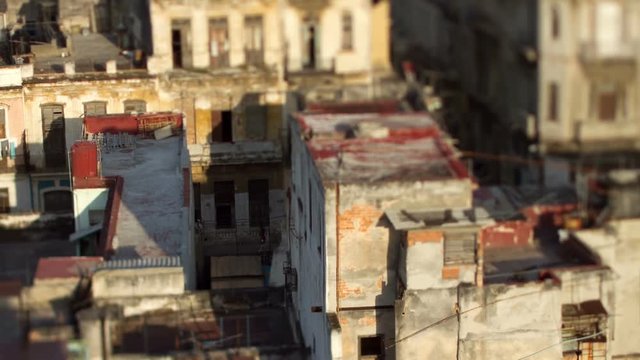 shadows passing over the havana skyline cuba