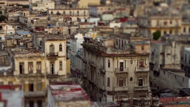 shadows passing over the havana skyline cuba