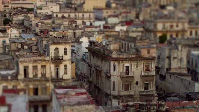 shadows passing over the havana skyline cuba