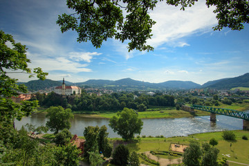 Decin Castle czech