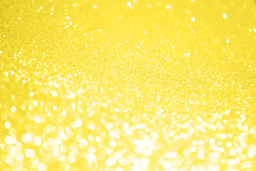 Abstract bokeh background in golden