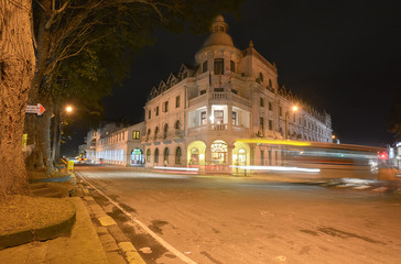 Fototapeta na wymiar Kandy city street view, Sri Lanka