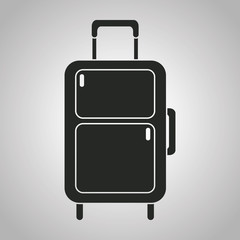 travel suitcase icon