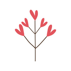 flower garden floral nature plant icon. Isolated and flat illustration. Vector graphic