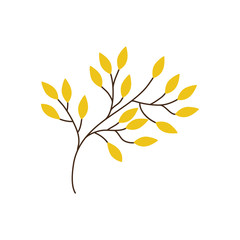 leaf leaves nature plant icon. Isolated and flat illustration. Vector graphic
