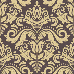Seamless Wallpaper in the Style of Baroque