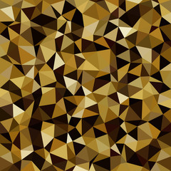 Kaleidoscopic low poly triangle style vector mosaic background