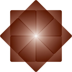 Brown Logo Desing Vector