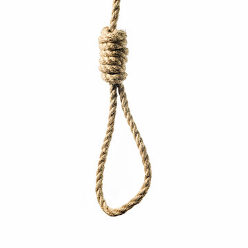 isolated image hanging rope with Lynch's loop