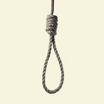 toned image of a hanging rope with Lynch's loop