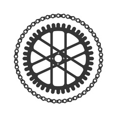 Gear cog wheel icon vector illustration