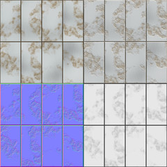 Rusty metal panels seamless generated hires texture (bumpmap)