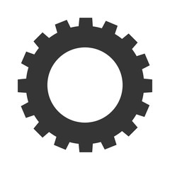 Gear cog wheel icon vector illustration