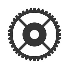 Gear cog wheel icon vector illustration