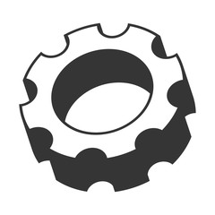 Gear cog wheel icon vector illustration