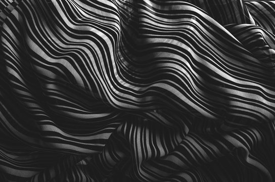Abstract Lines Black and White