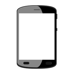 smartphone phone technology icon, vector illustration icon