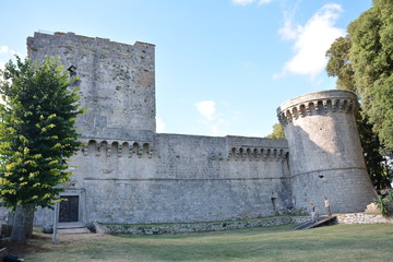 Fototapeta na wymiar Castello di Sarteano (Siena)